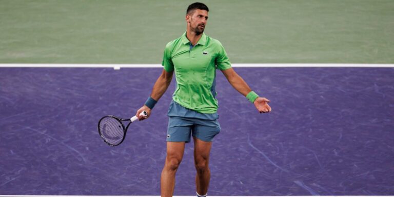 Novak Djokovic reveals on-court behaviour that left him ’embarrassed’